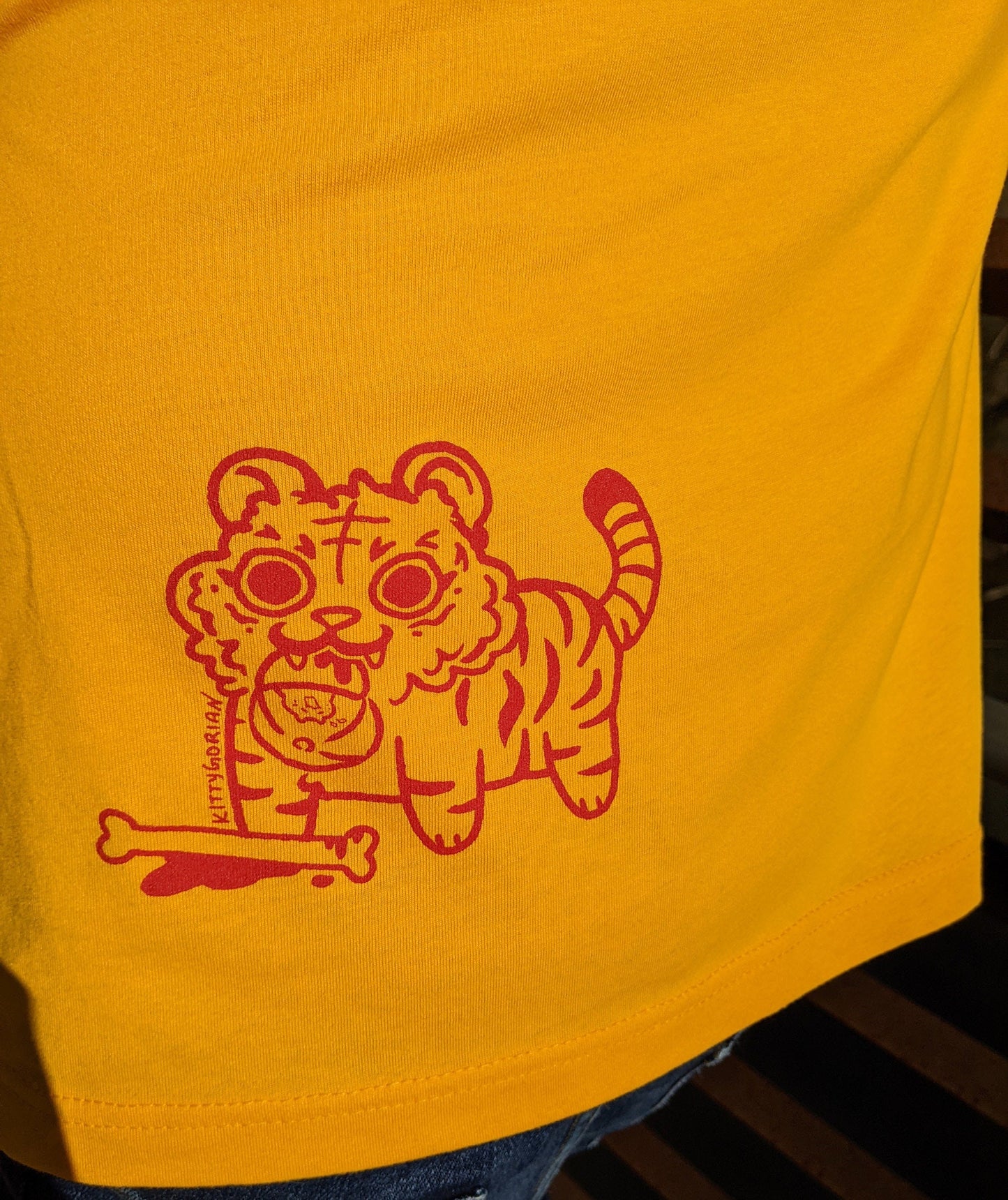 Ready to Pounce! | Tiger T-shirt | Unisex Screen Printed Cotton Tee | Screenprinted shirt | Made in Atlanta!